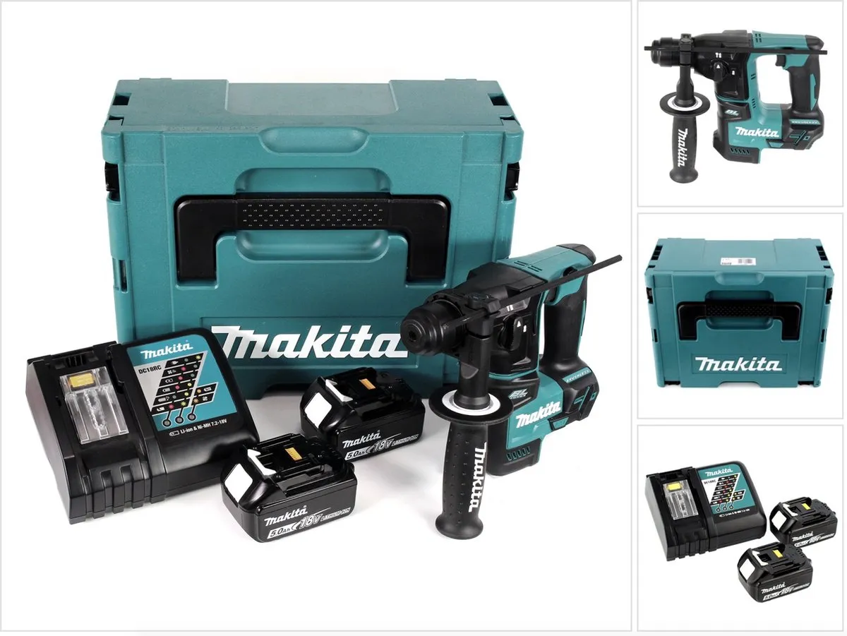 Makita DHR171RTJ Accuboormachine SDS Plus 18V