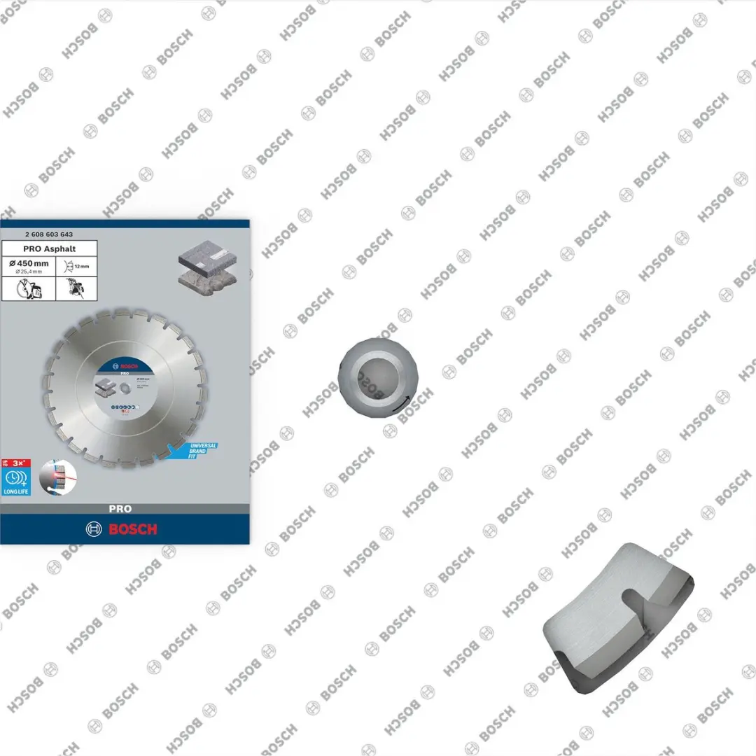 Bosch Professional Diamantschijf Best for Asphalt 450x25.4x12mm