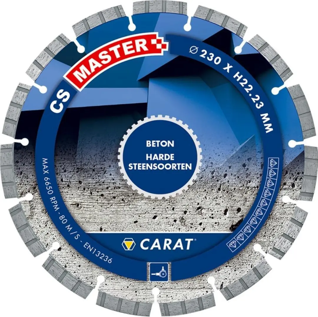 Carat CSM4002000 Diamantzaagblad 20x400mm