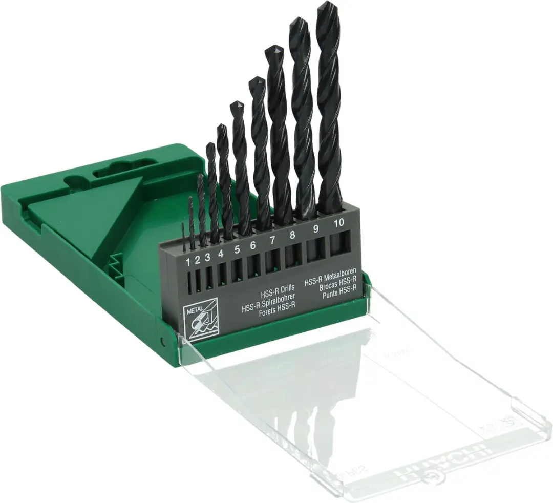 Hikoki Borenset HSS-R DIN338 10-delig
