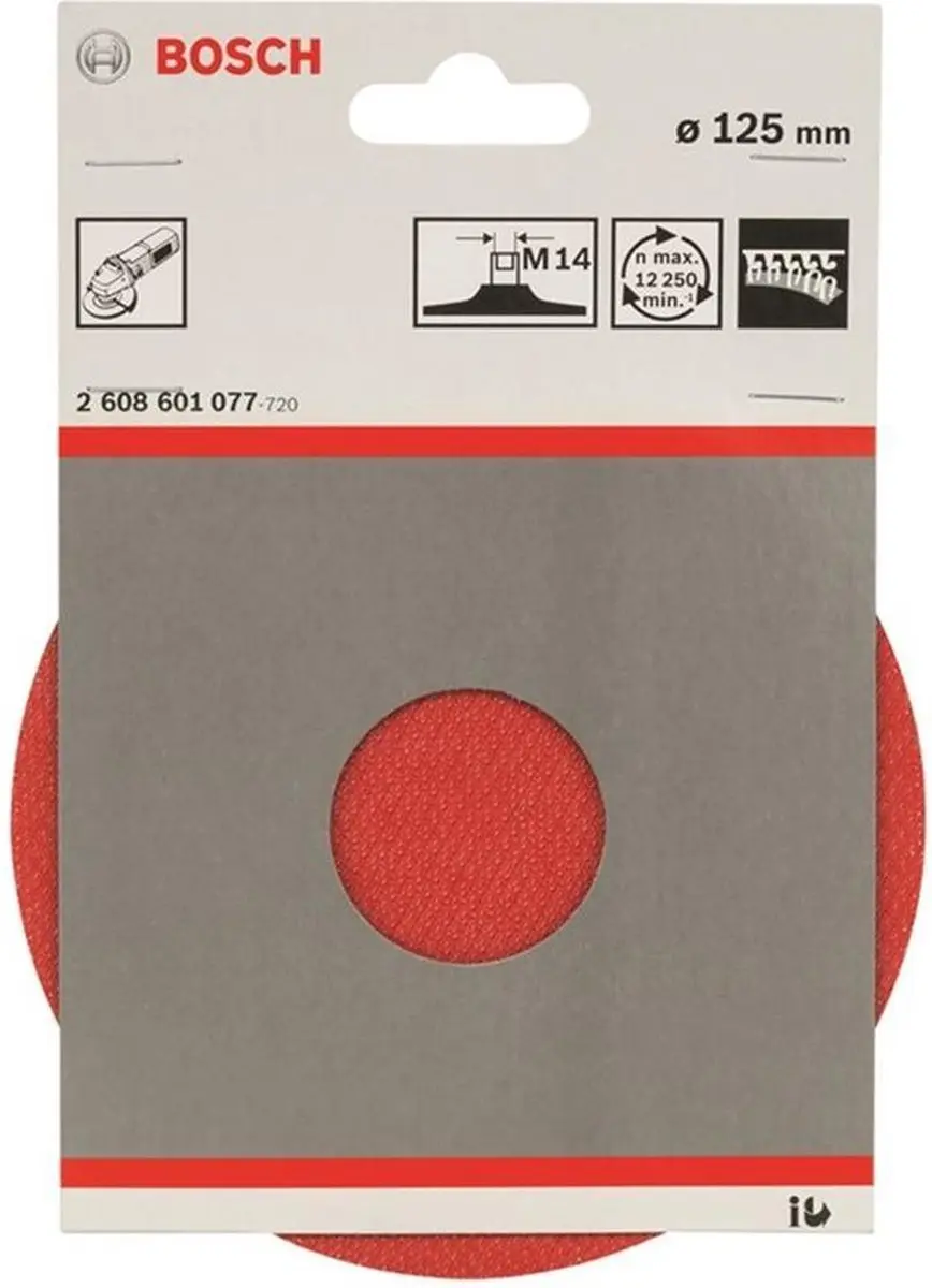 Bosch Professional Schuurplateau 125mm 2608601077