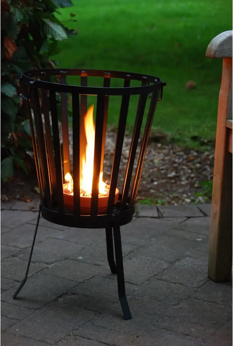 Esschert Design Vuurpot Ø15cm - Bruin - afbeelding 6 van 6
