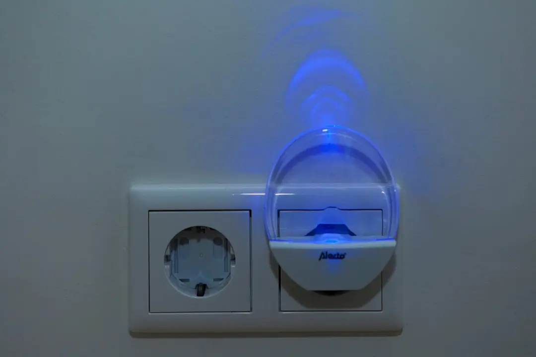 Alecto ANV-18 LED Nachtlampje - Rustgevend Blauw Licht