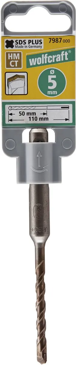 Wolfcraft Professional SDS-plus Betonboor 5mm - 7987000