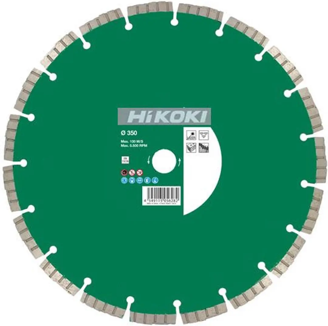 Hikoki Diamant Zaagblad 350x25,4x11,5mm Universal Pro Laser 773003