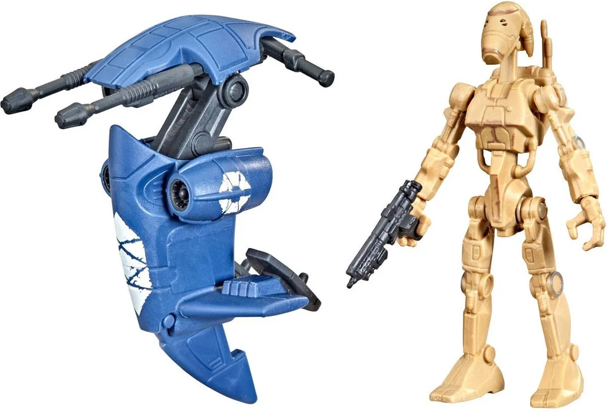 Star Wars Mission Fleet Battle Droid F5444/F5444 - Meerkleurig