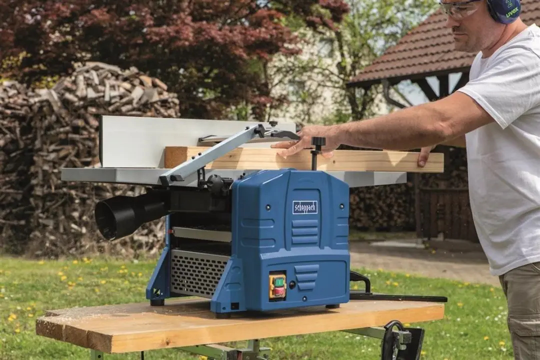 Scheppach HMS1080 Vlak- en diktebank 1500W - 254mm