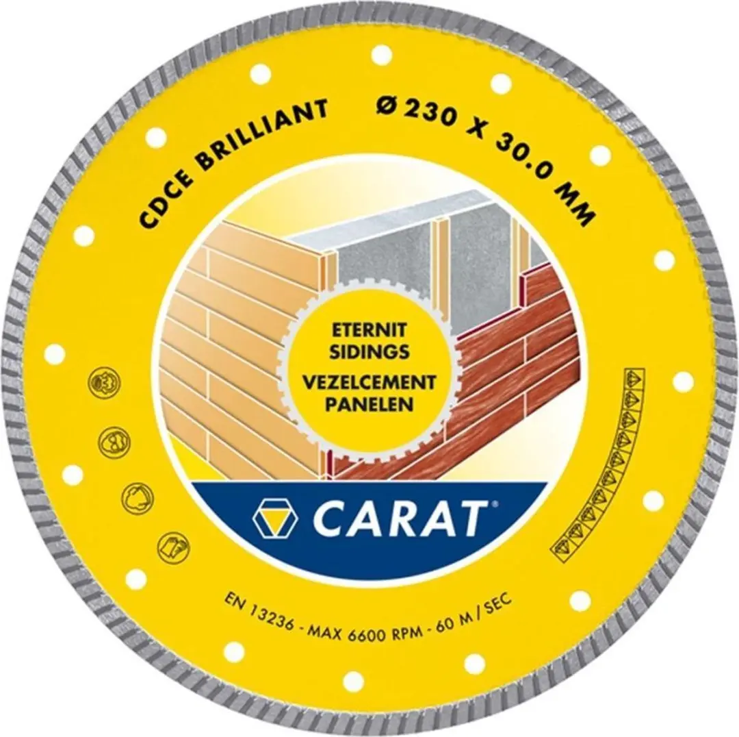 Carat Diamantzaag 230x30mm Master