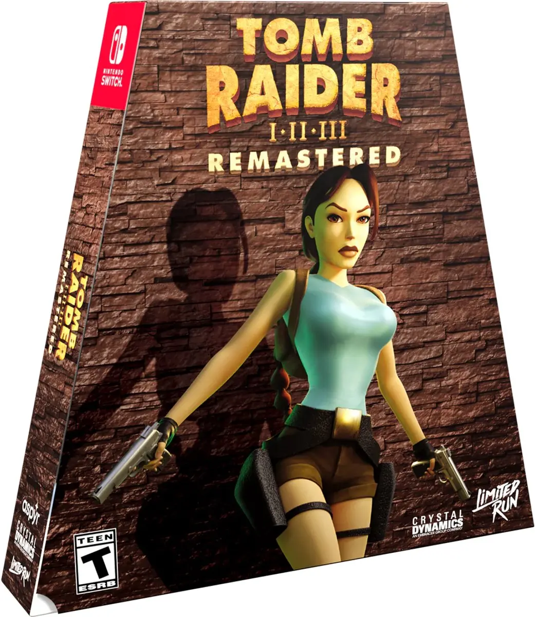 Limited Run Tomb Raider I-III Remastered Nintendo Switch - 1 Speler