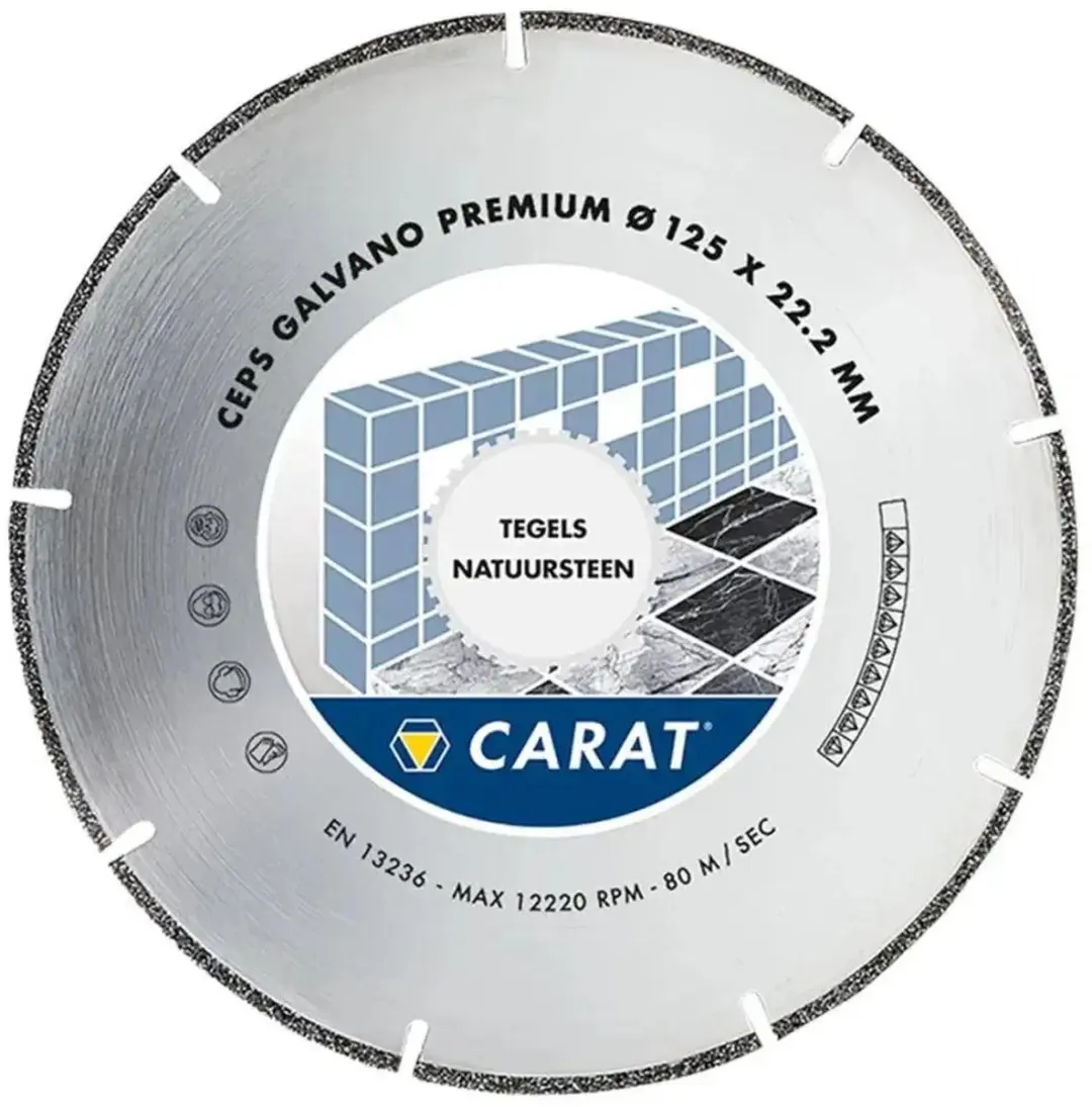 Carat Galvano CEPS Diamantschijf 125x22,23mm CEPS125300