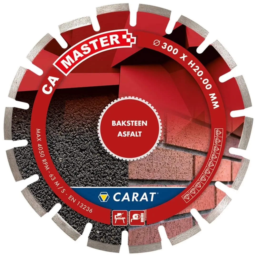 Carat Diamantzaag Asfalt CAM5004000 Ø500x25,4mm