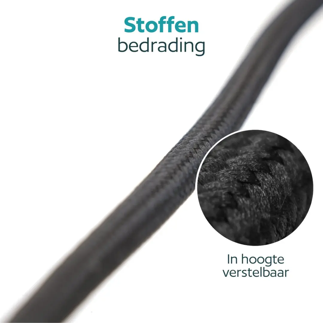 Eglo Sedbergh Hanglamp E27 - 90 cm - Zwart