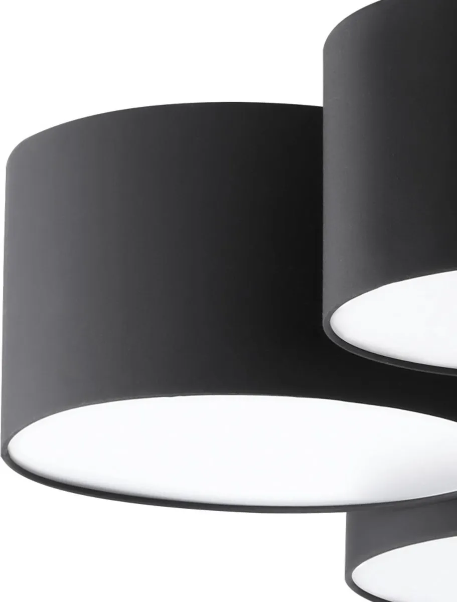 Eglo Pastore 2 Plafondlamp E27 - Ø99cm - Zwart