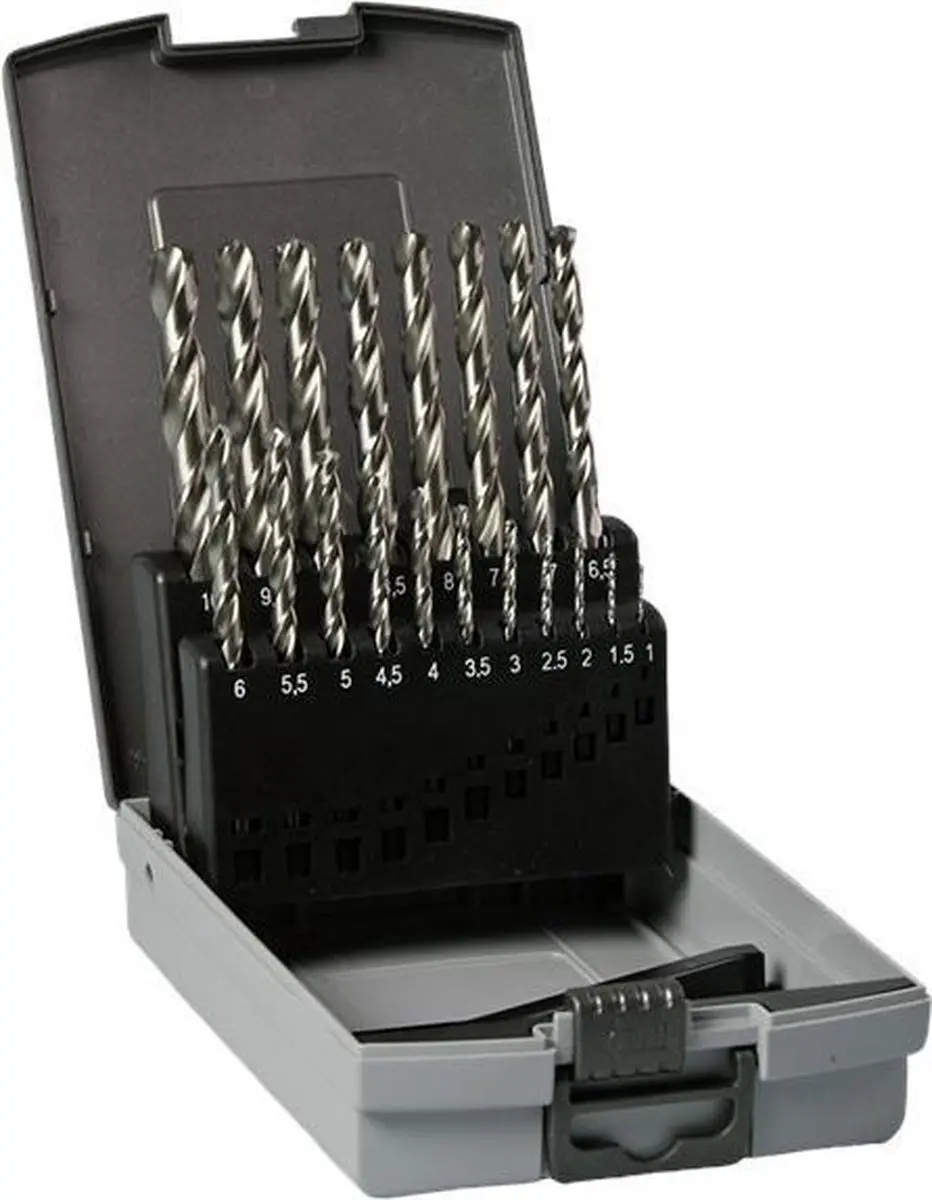 Hikoki HSS-G DIN 338 Boorverzameling 19-delig
