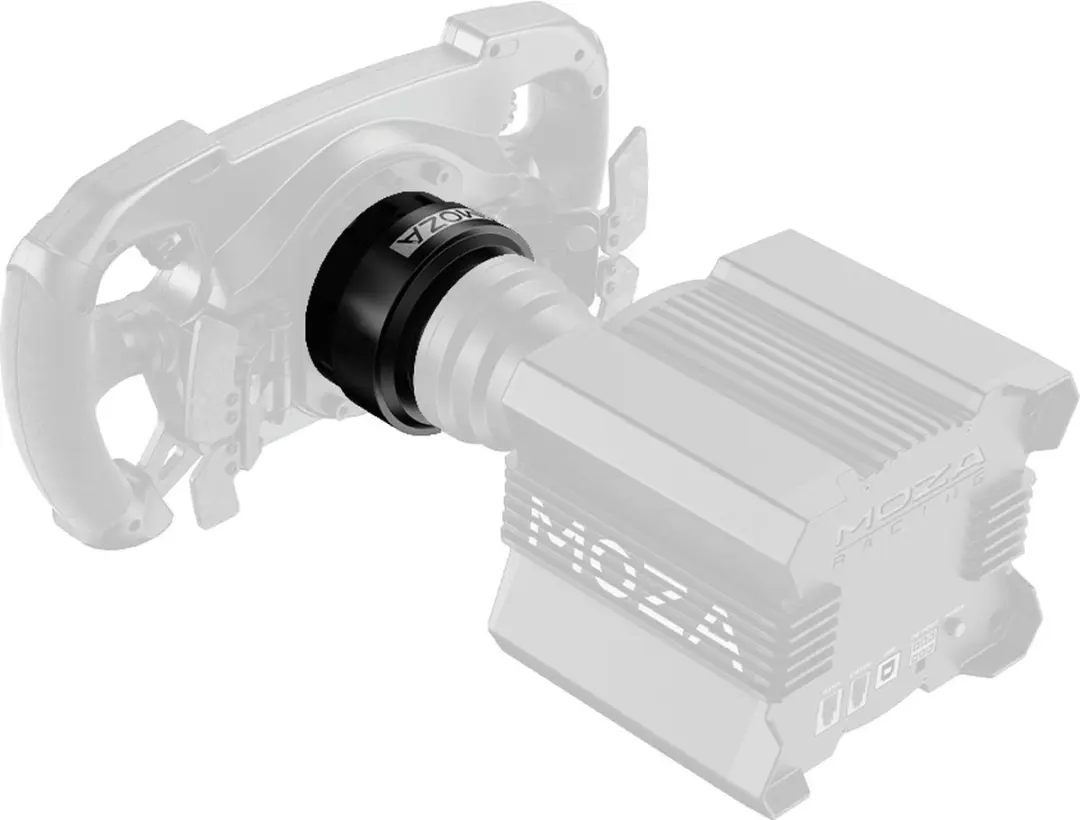 Moza Racing RS07 Quick Release Adapter - Zwart
