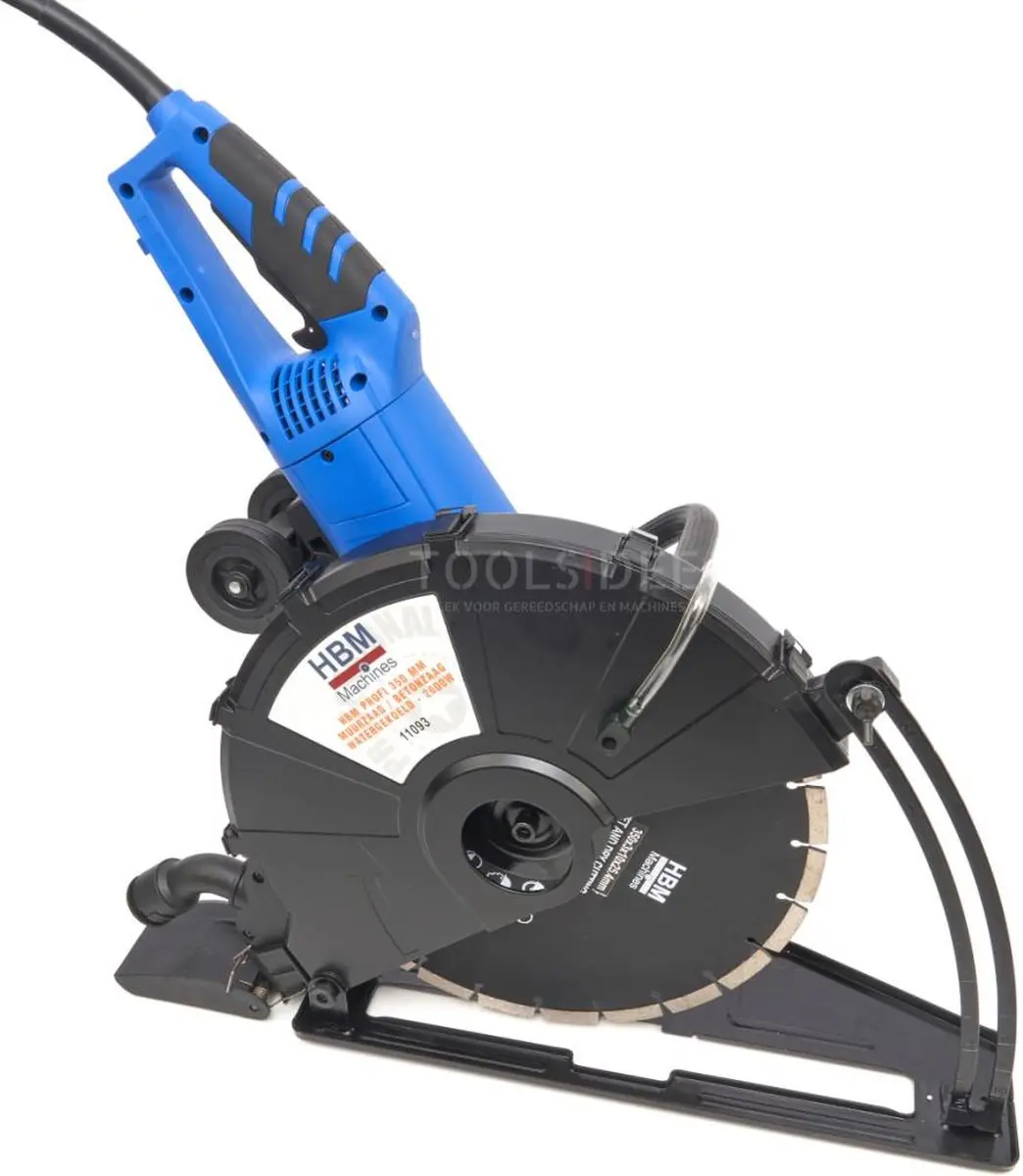 HBM Profi 350mm Watergekoelde Betonschaar - 2600W