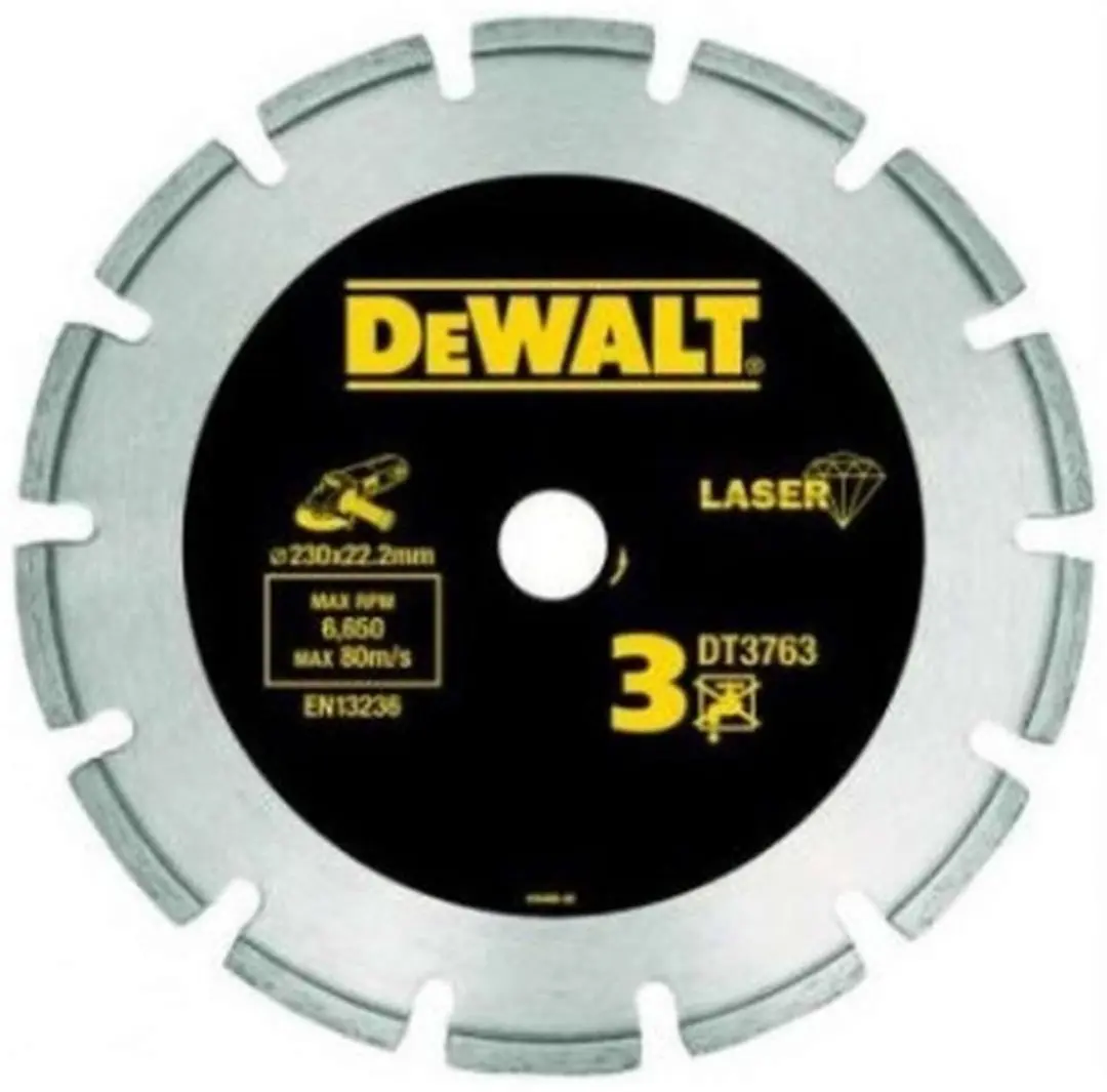 DeWalt DT3761 Diamantschijf Gesegmenteerd 125x22,23mm
