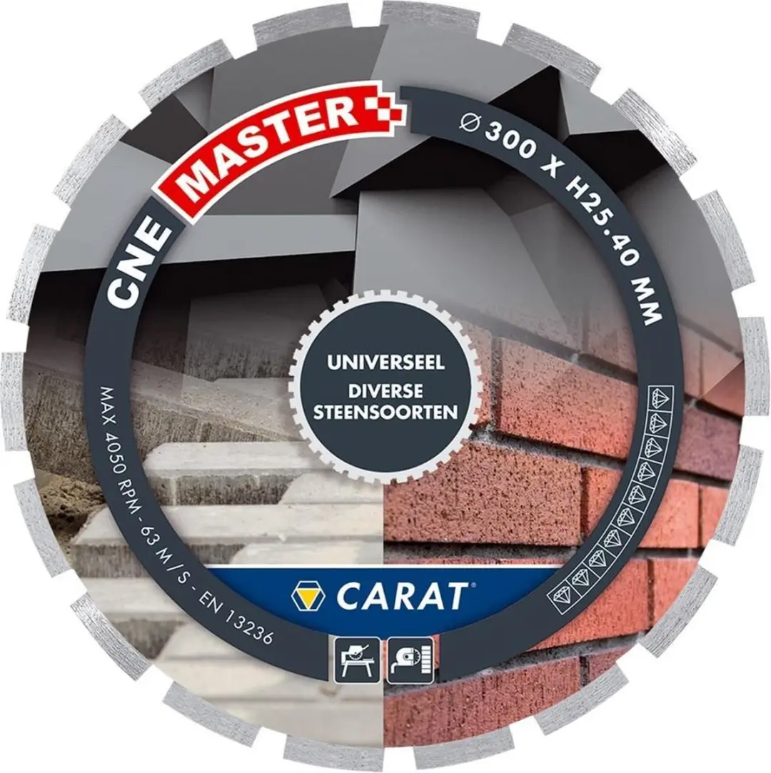 Carat Diamantzaag Universeel Ø600x25,4mm CNEM600400