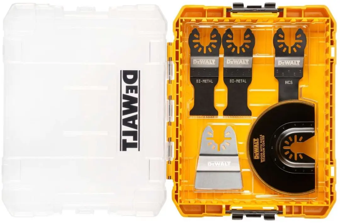 DeWalt DT20761-QZ Multifunctioneel Zaagbladset - 5-delig