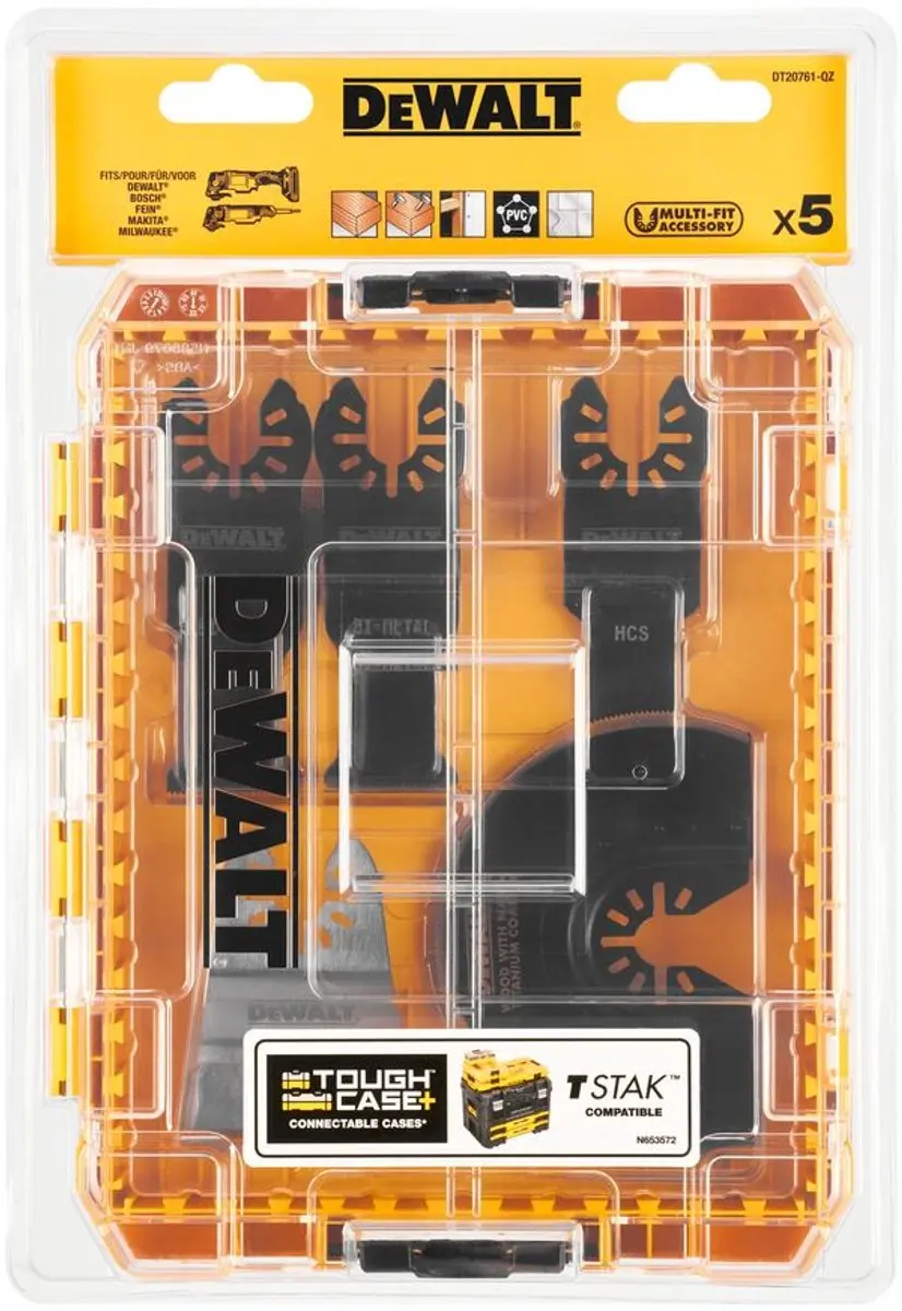 DeWalt DT20761-QZ Multifunctioneel Zaagbladset