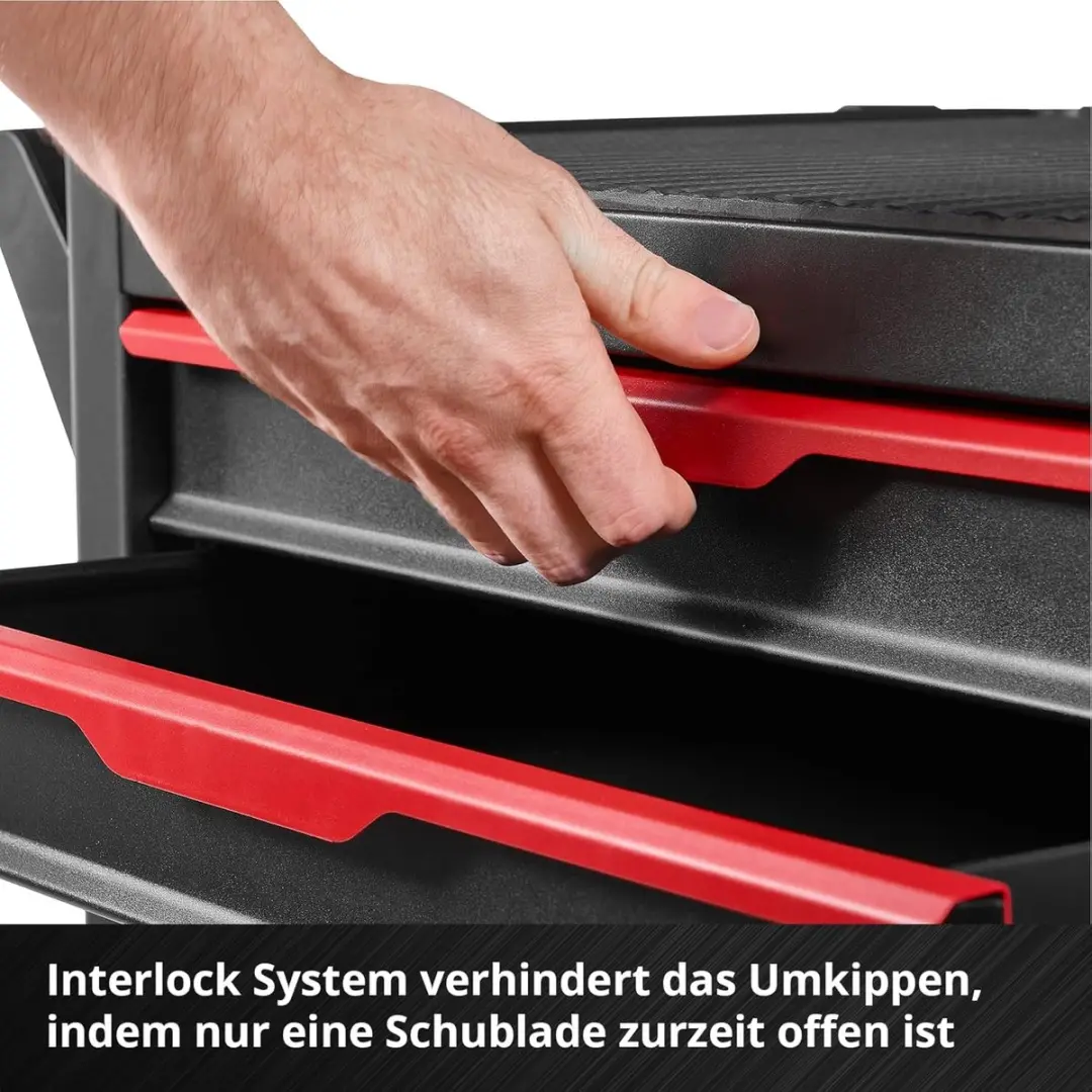 Einhell Werkplaatstrolley 149-delig - afbeelding 6 van 6