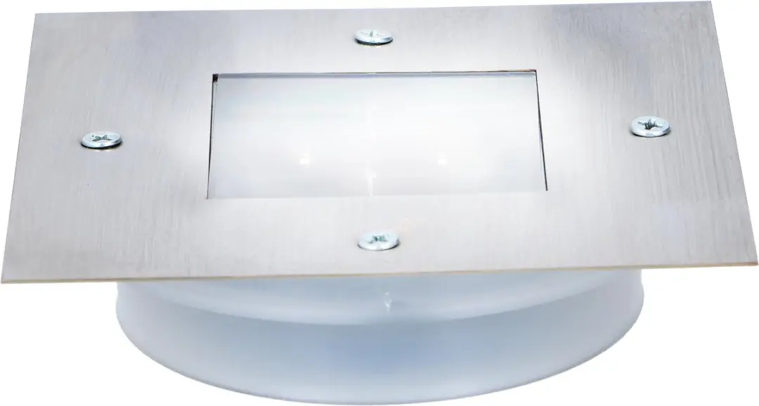 Grundig Grondspot Solar RVS - 2 LED