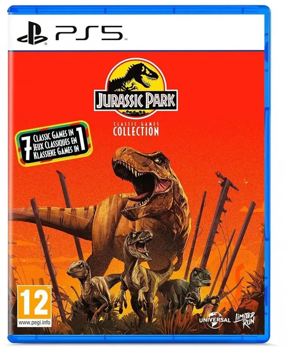 PlayStation Games Jurassic Park Classic Collection