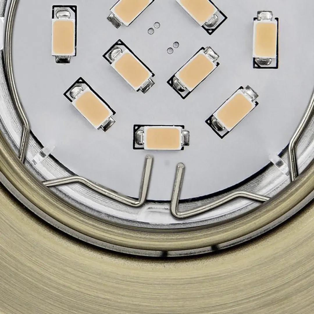 Eglo Peneto Inbouwspot LED Ø87mm Brons - Richtbaar
