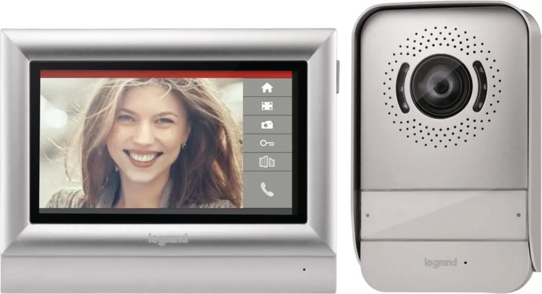 Legrand 360° Videofoon Systeem 7" Touchscreen - Grijs