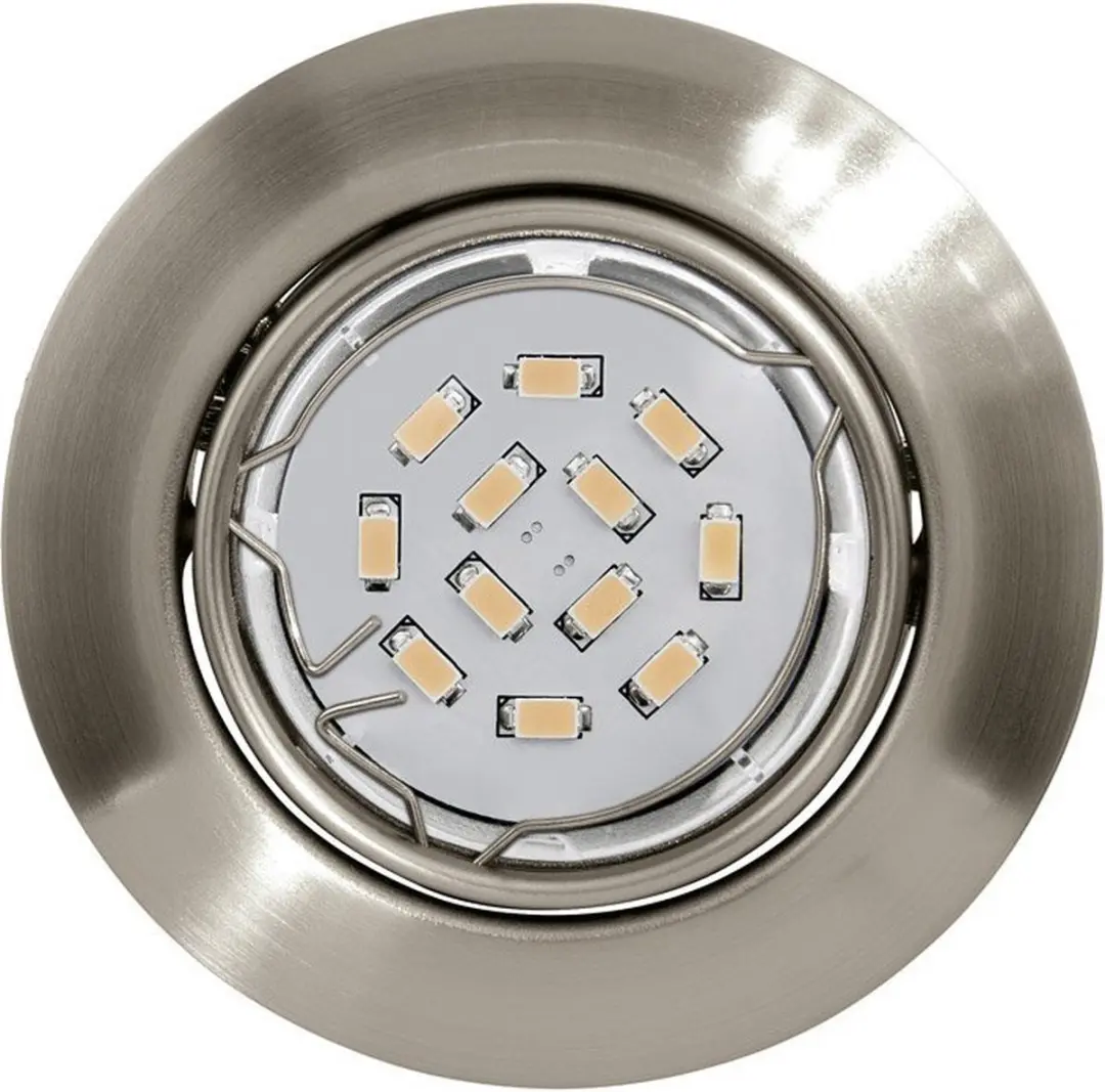 Eglo Peneto Inbouwspot LED Ø87mm Nikkel-Mat Richtbaar