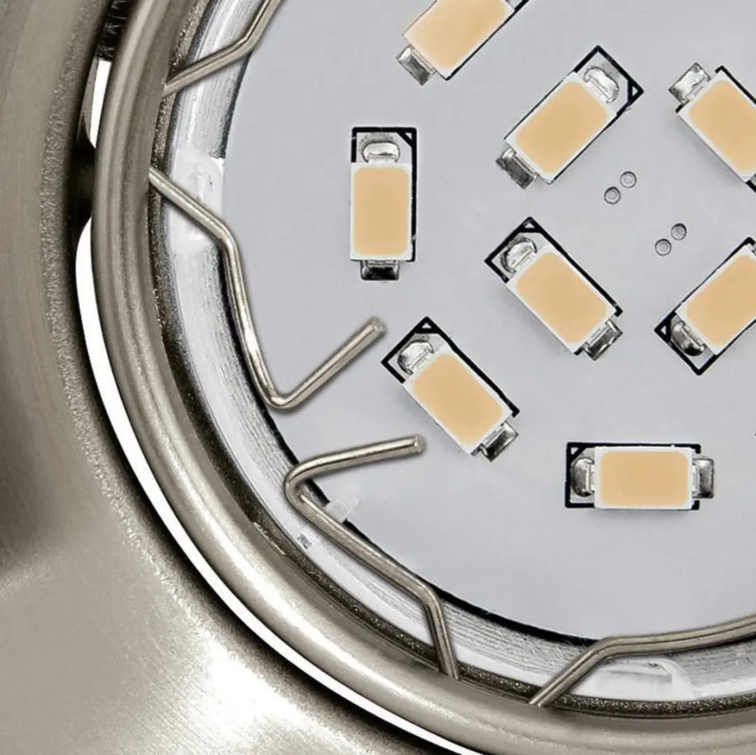 Eglo Peneto Inbouwspot LED Ø87mm Nikkel-Mat Richtbaar
