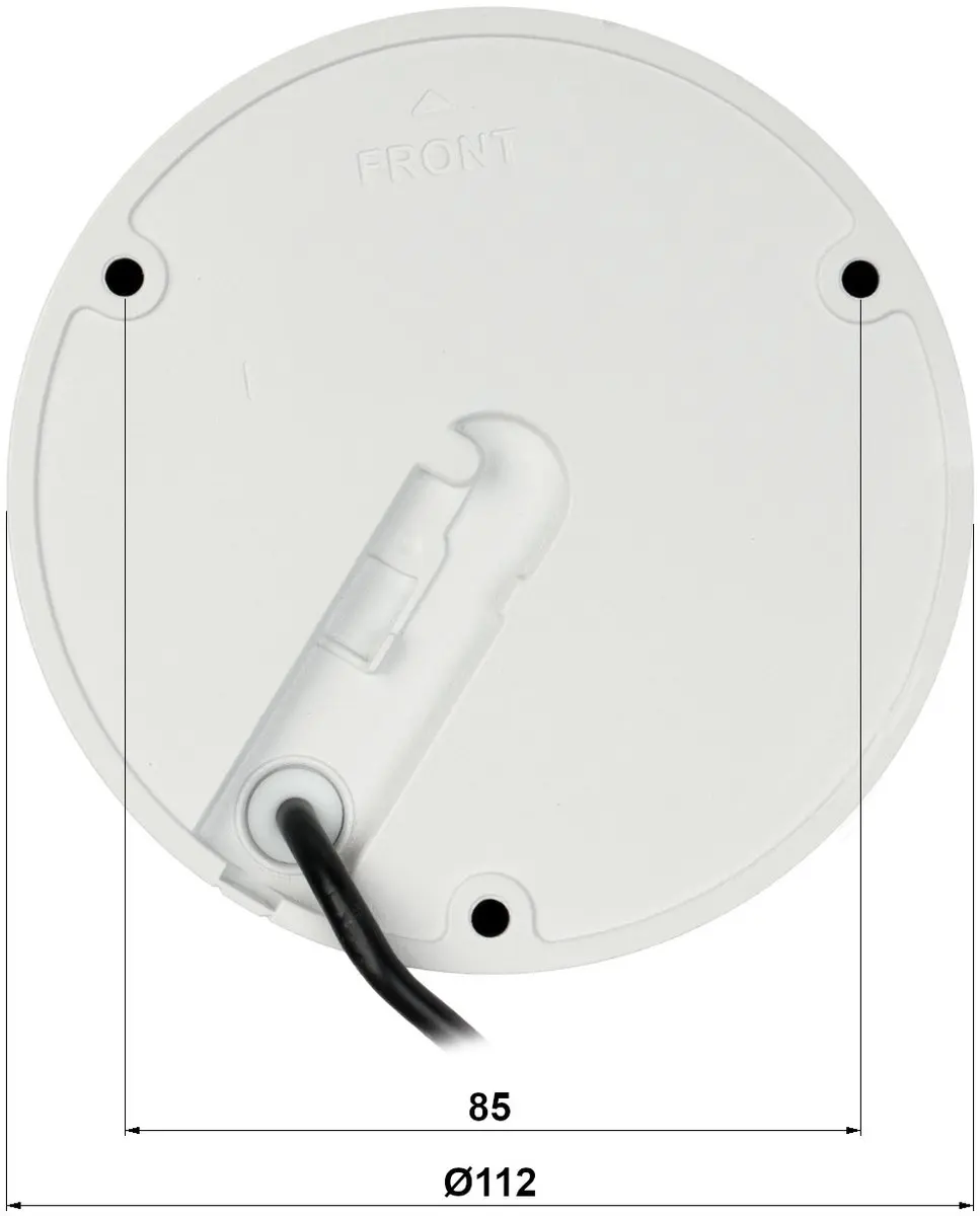Dahua HDCVI HAC-HDBW1200EA-0280B-S6 Beveiligingscamera 1080p - 2.8mm - Wit
