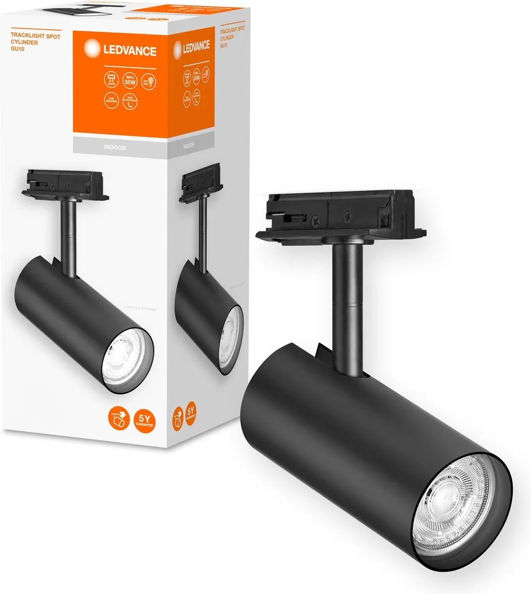 LEDVANCE Tracklight Rail Systeem - 1x Schienespot GU10 - Wit - afbeelding 3 van 6