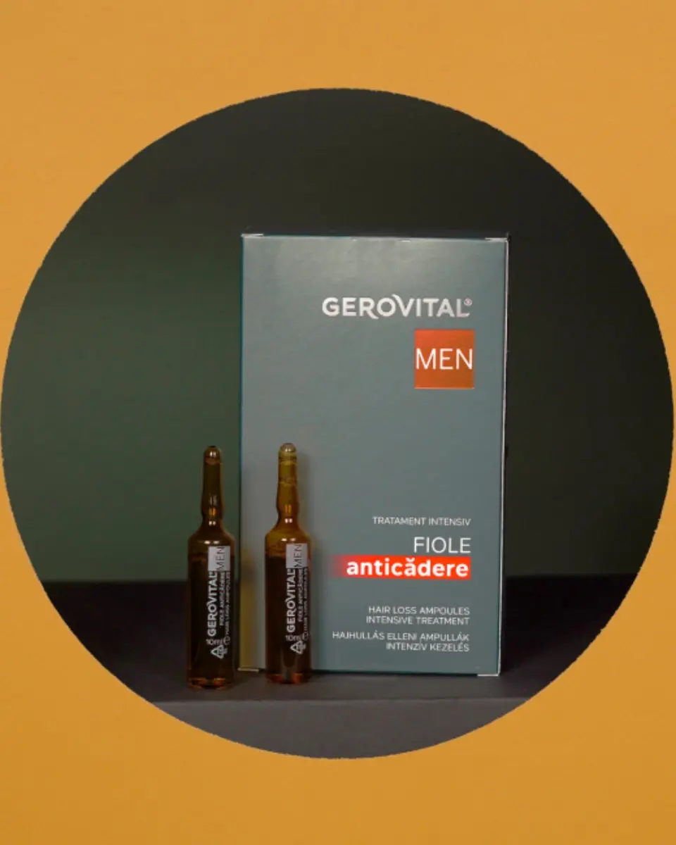 Gerovital Men Anti-Haaruitval Ampullen - Redensyl & Procapil 10x10ml