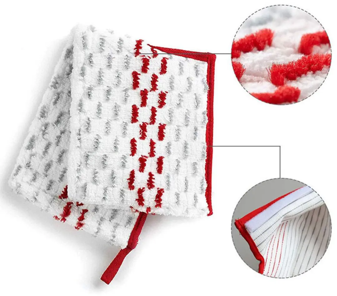 Vileda Spray Mop Pads - 3 Stuks - Grijs/Rood/Wit - afbeelding 2 van 5