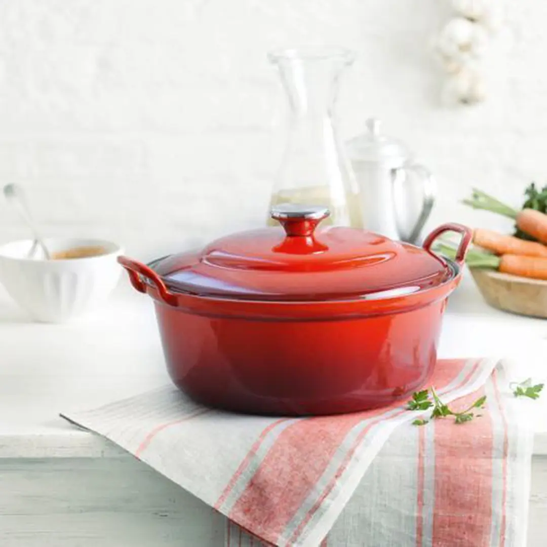 Le Creuset Faitout Braadpan 20cm - 1,30L - Kersenrood
