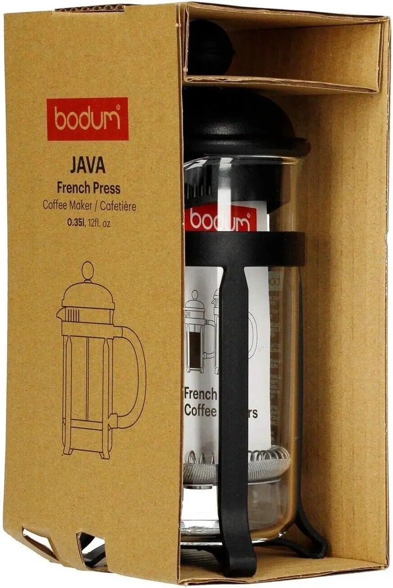 Bodum Java 035L Koffiezetapparaat 3 Kopjes - Zwart