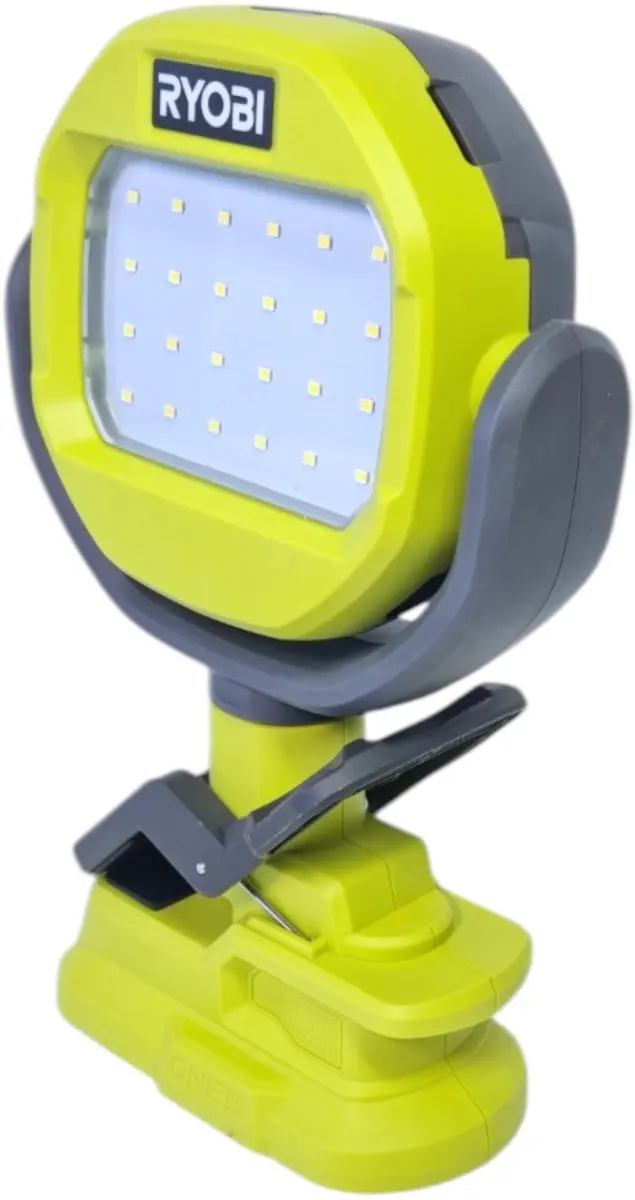 Ryobi ONE+ LED Klemlamp 1000 Lumen