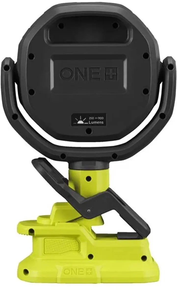 Ryobi ONE+ LED Klemlamp 1000 Lumen - 18V - Zwart