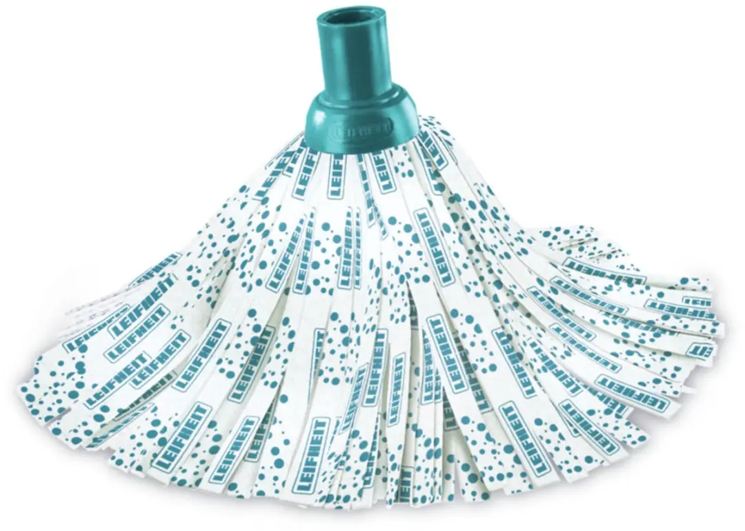 Leifheit Vervangkop Classic Mop Viscose - 4 Stuks - Groen