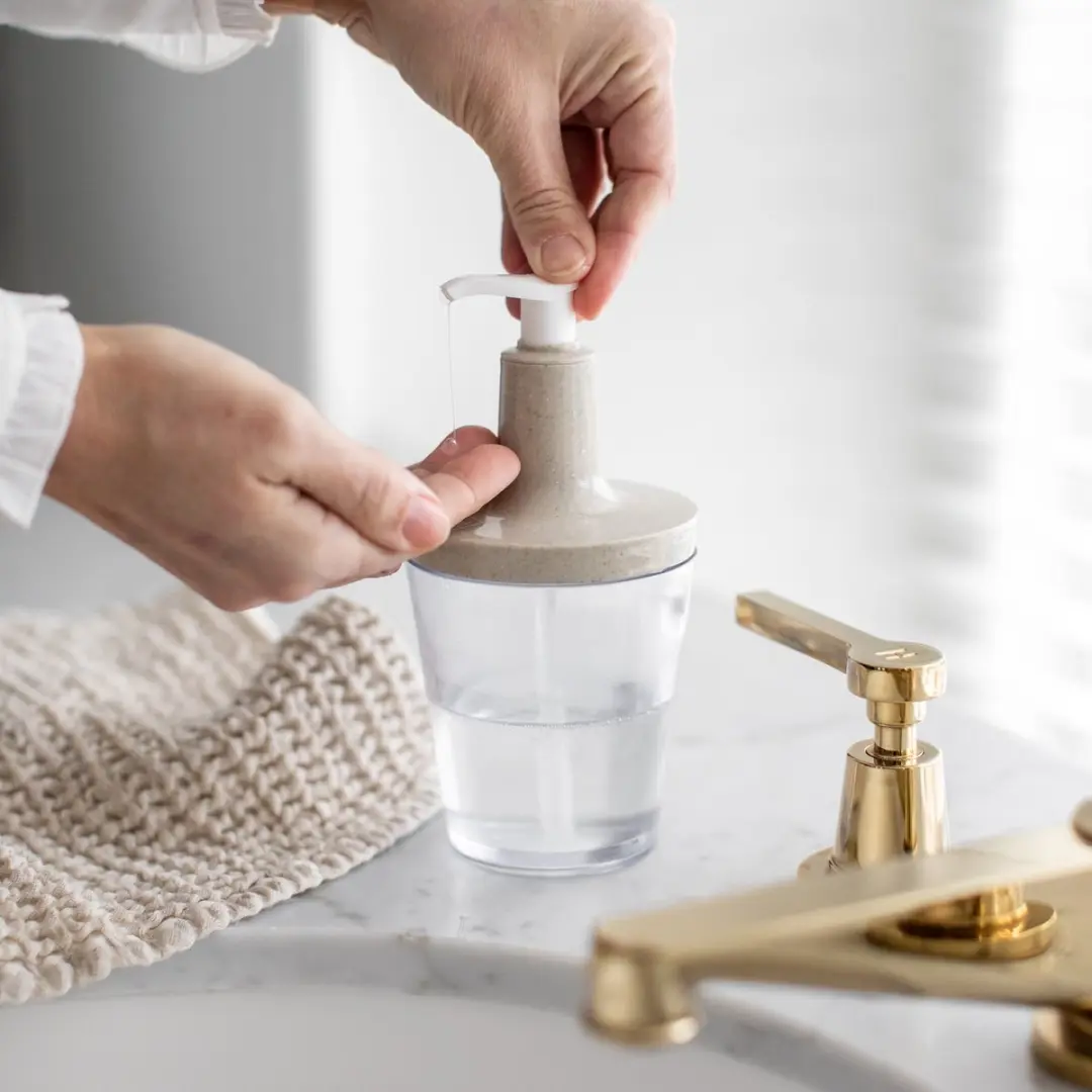 Koziol Soap Zeepdispenser Flow Creme 250ml - Beige