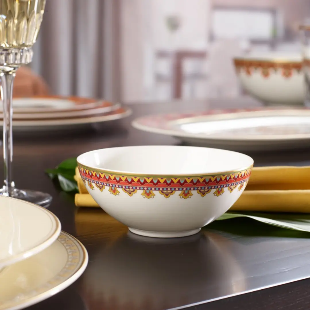 Villeroy & Boch Samarkand Rubin Dessertschaal - ø13cm - afbeelding 2 van 2
