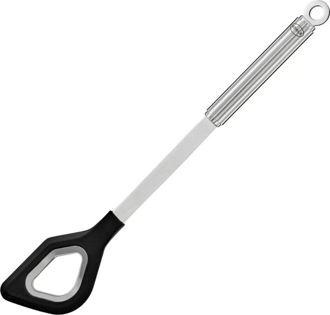 Rösle Roerlepel Siliconen RVS - Zilver