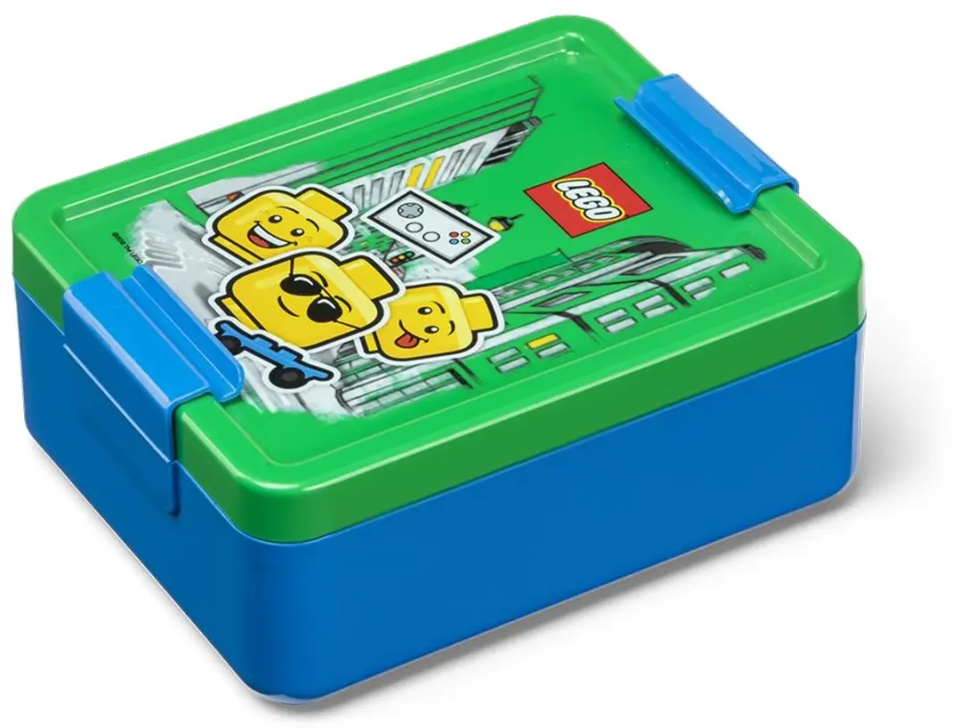 LEGO Iconic Boy Lunchbox - Blauw - 2-delig