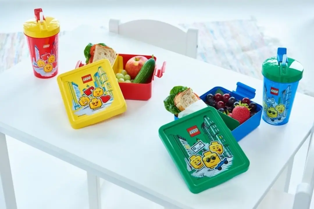 LEGO Iconic Boy Lunchbox - Blauw - 2-delig