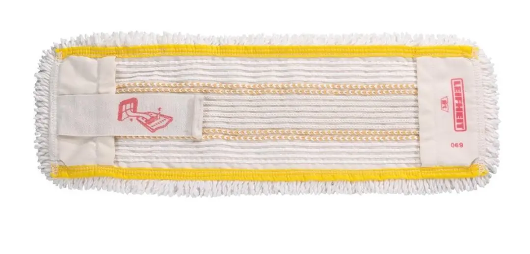 Leifheit Professional Micro Dweildoek Overtrek 50cm - Wit/Geel