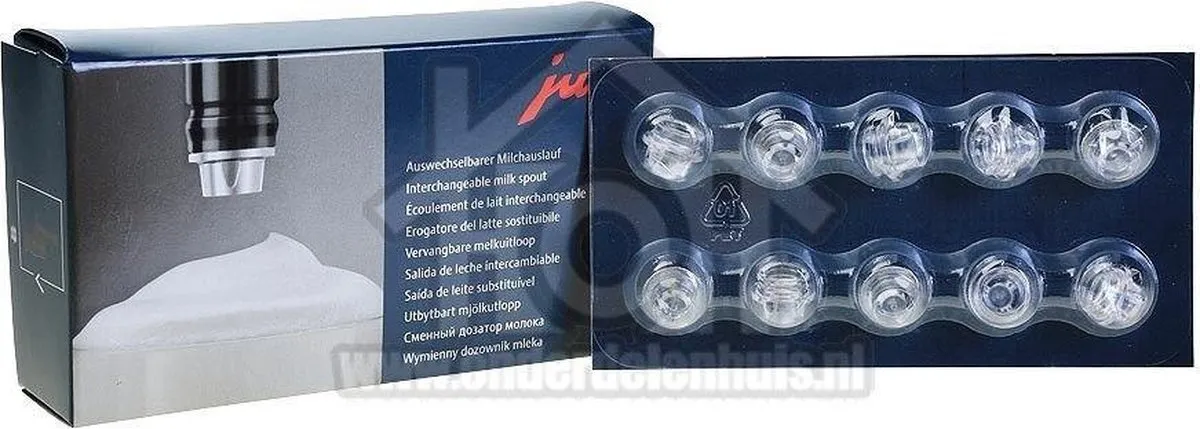 Jura 72595 Interchangeable Spout - Ena Micro 90 - 10 Stuks