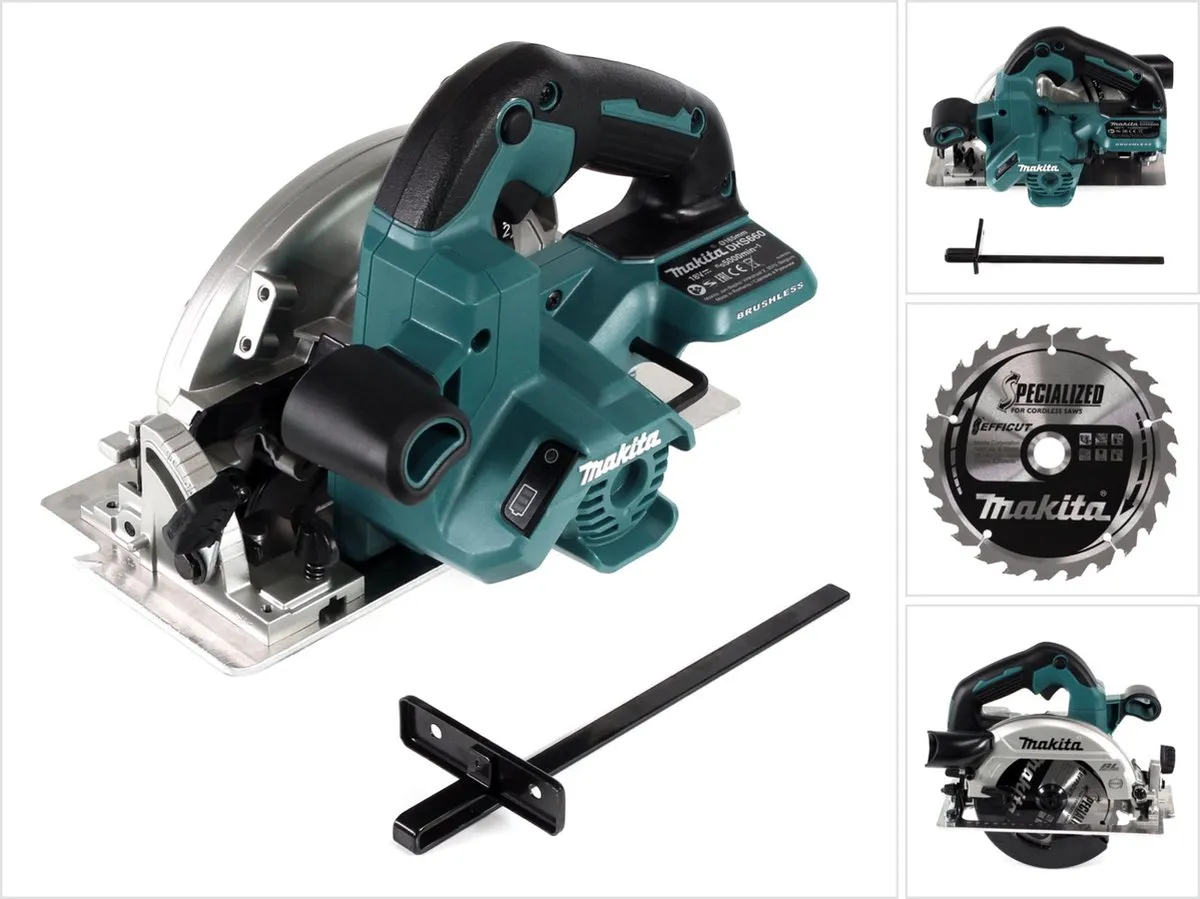 Makita DHS660Z Accu Cirkelzaag 18V - Body zonder accu/lader