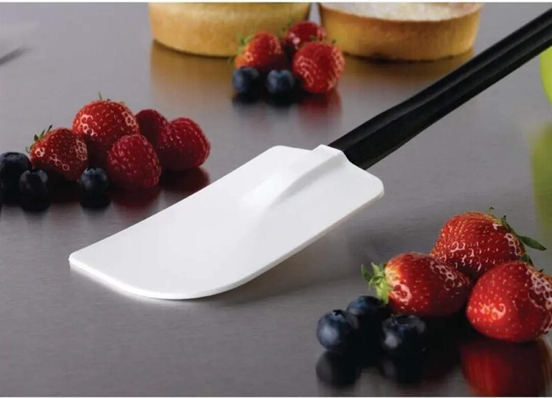 Matfer Bourgeat Elveo Exoglass Pannenlikker 45cm - Zwart/Wit