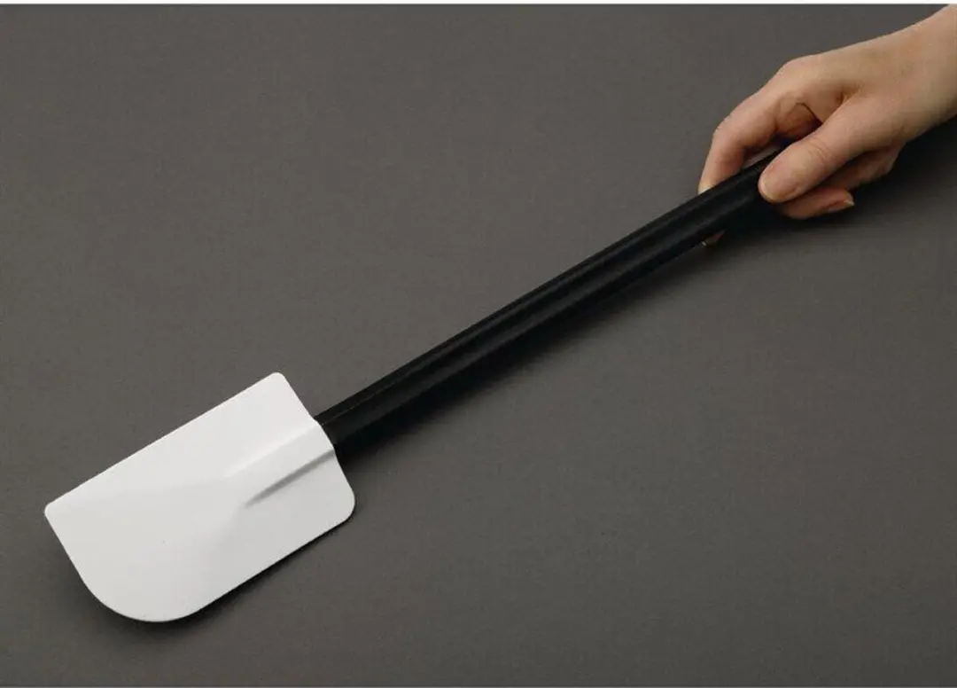 Matfer Bourgeat Elveo Exoglass Pannenlikker 45cm - Zwart/Wit